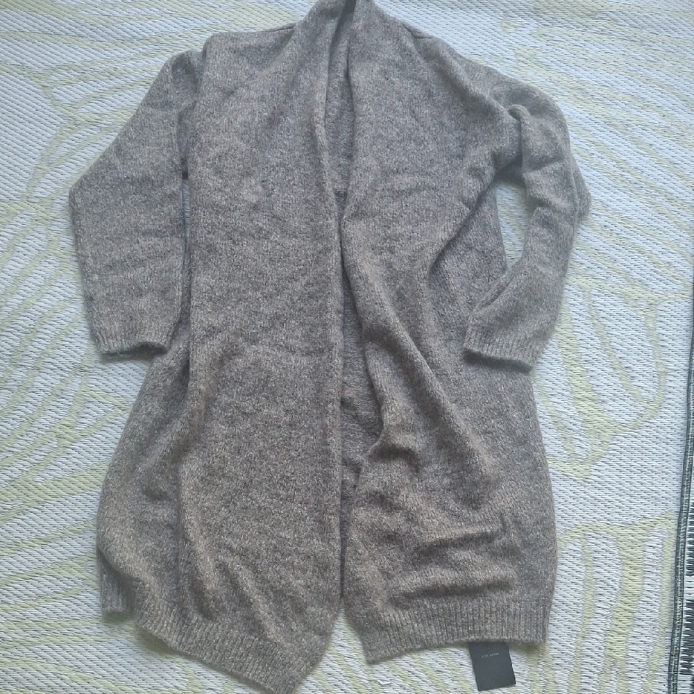 ASM Anna Cozy Brown Women's Sweater Coat